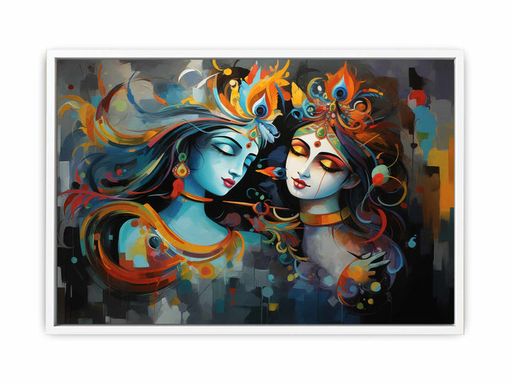 Raha Krishna Love Painting  