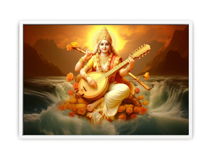 Saraswati Painting  