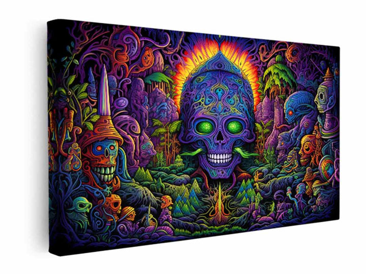 DMT Art Painting  canvas Print