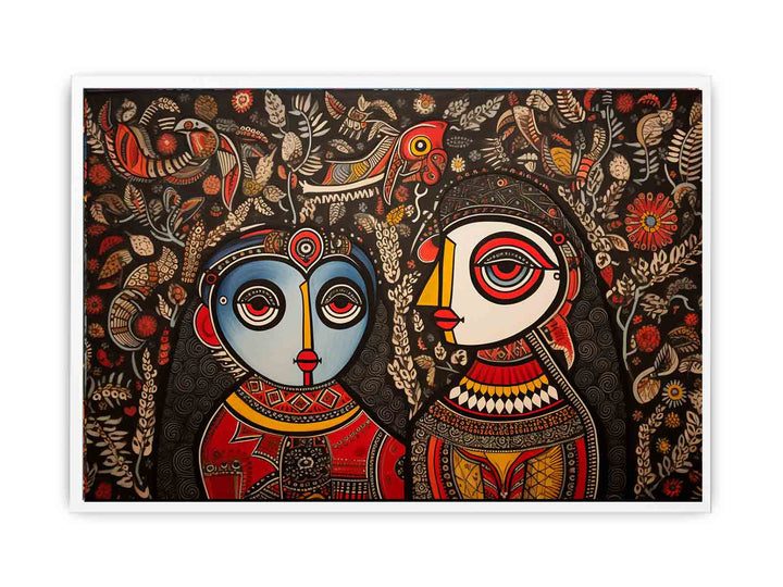 Madhubani Art Print  Painting