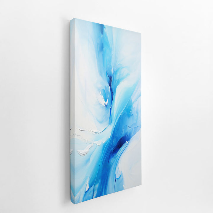 Blue Abstract Art  canvas Print