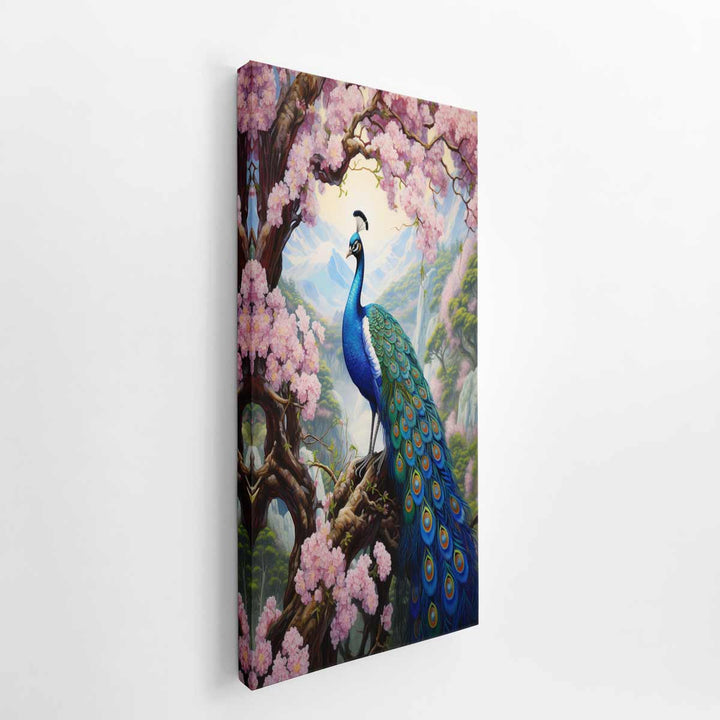 Peacock Art Print  canvas Print