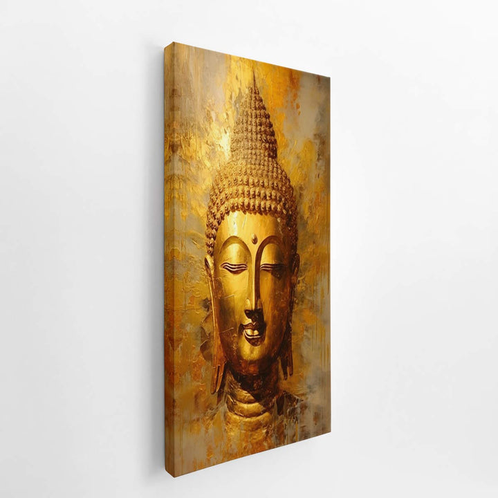 Buddha Gold Art Print  canvas Print