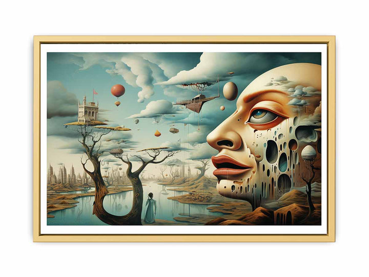 Surreal Art framed Print