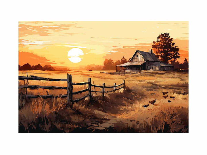 Country Landscape Art