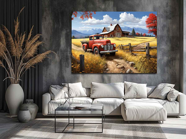 Country Side Artwork Art Print