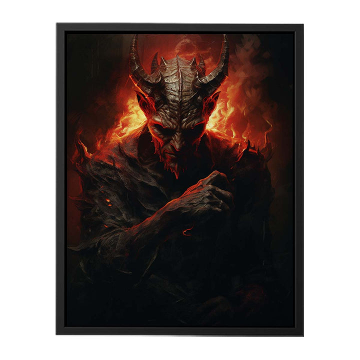 Devil Art  canvas Print