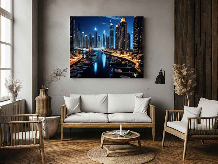 Dubai Painting Art Print