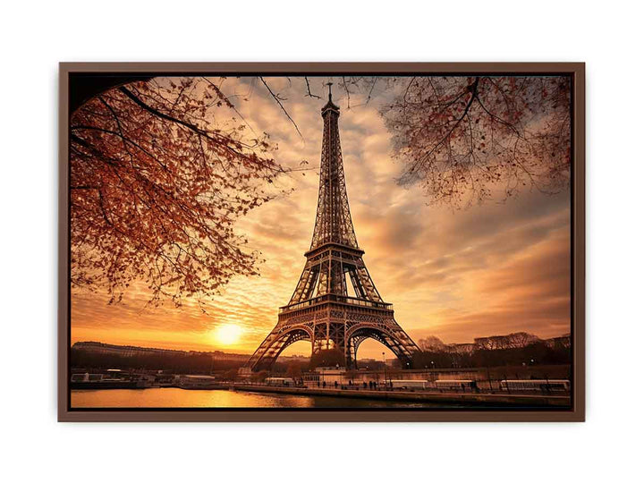 Eiffel Tower Canvas Painting 