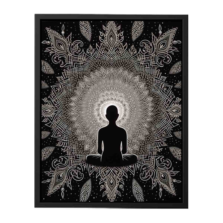 Meditation Poster  canvas Print