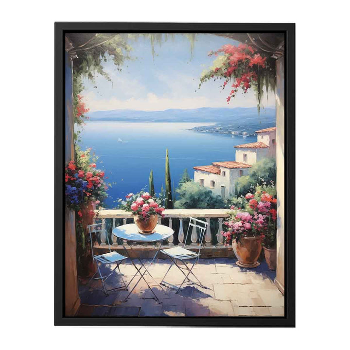 Mediterranean Painting  canvas Print