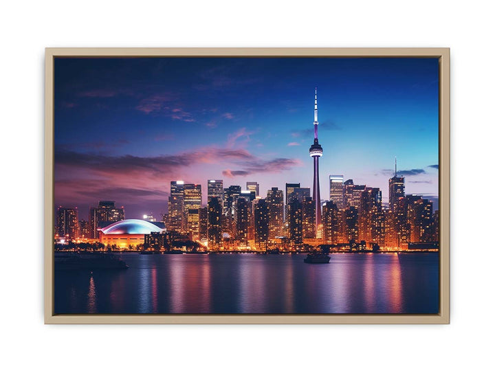 Toronto Poster framed Print