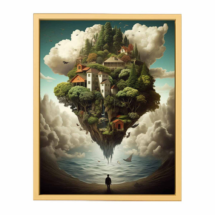 Surreal Artwork 2 framed Print