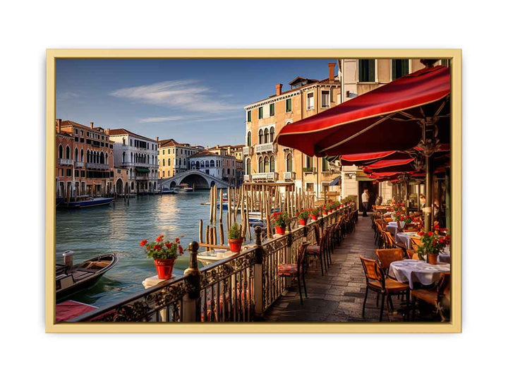 Venice Painting framed Print