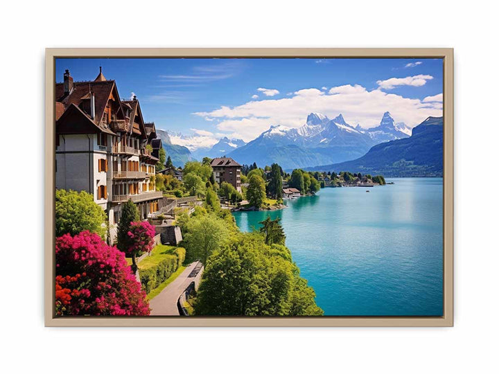 Swiss Art framed Print