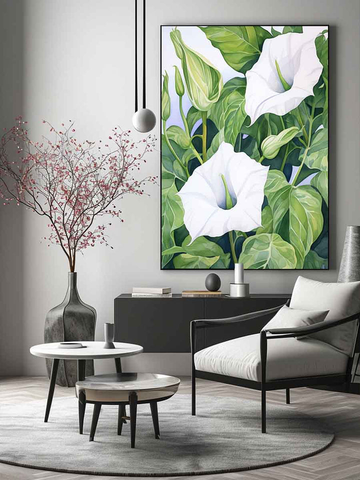 Jimson Weed Artwork  Art Print