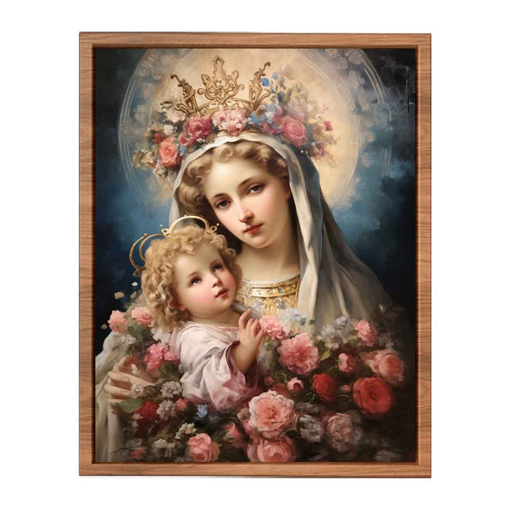 Beautiful Virgin Mary Artwork   Painting