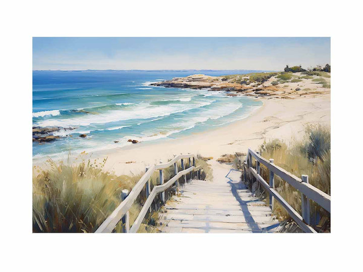 Beach Path Painting