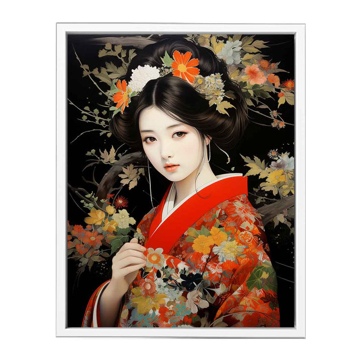 Japanese Beauty Art  Painting