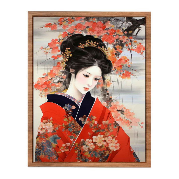 Beautyful Japanese Women  Painting