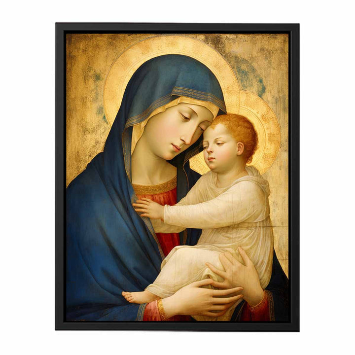 Mother Mary and Jesus artwork  canvas Print