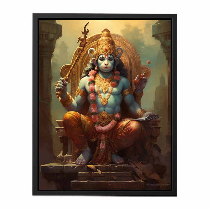 Hanuman Painting  canvas Print