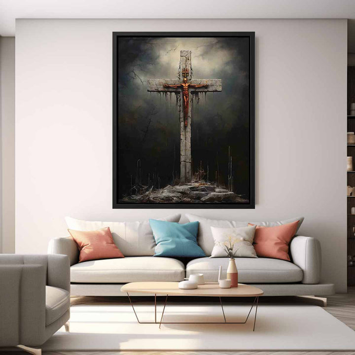 Jesus Cross Art Print