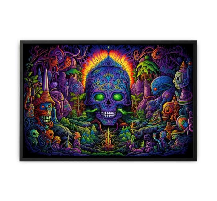 DMT Art Painting  canvas Print