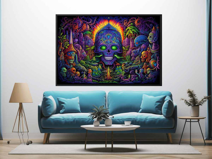 DMT Art Painting Art Print