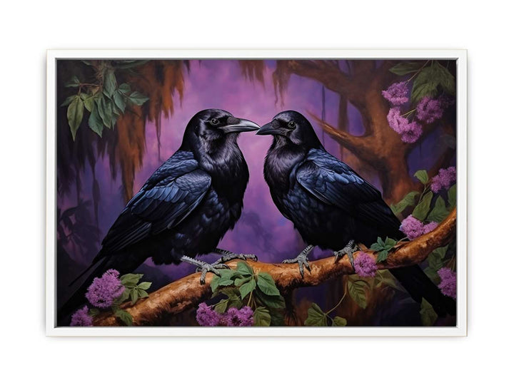 Ravens Painting In Jungle  Painting