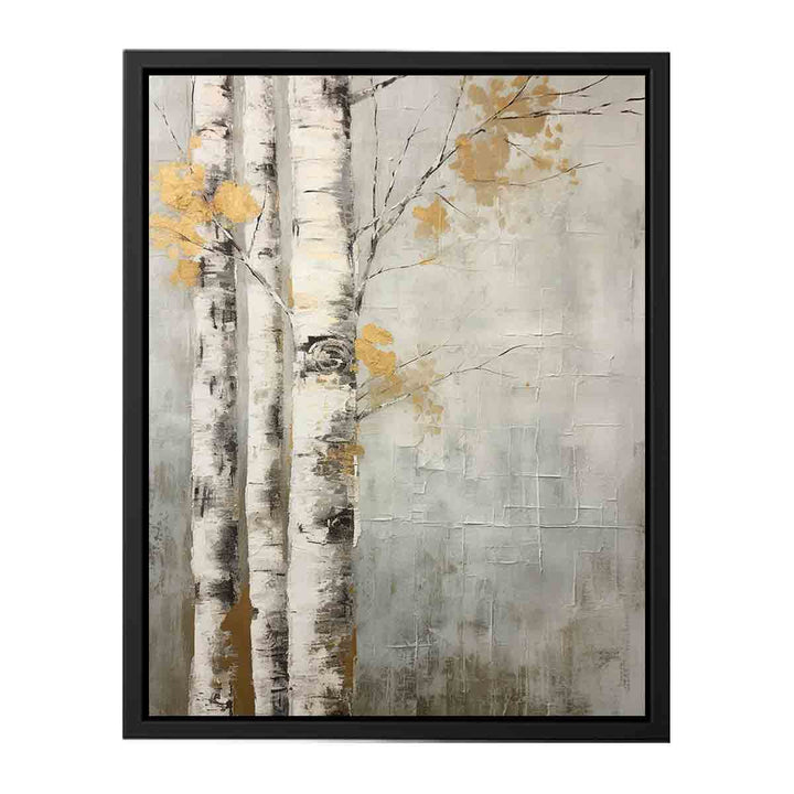 Pine Tree Painting  canvas Print