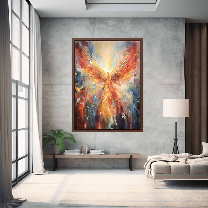 Abstract Angel Artwork Art Print