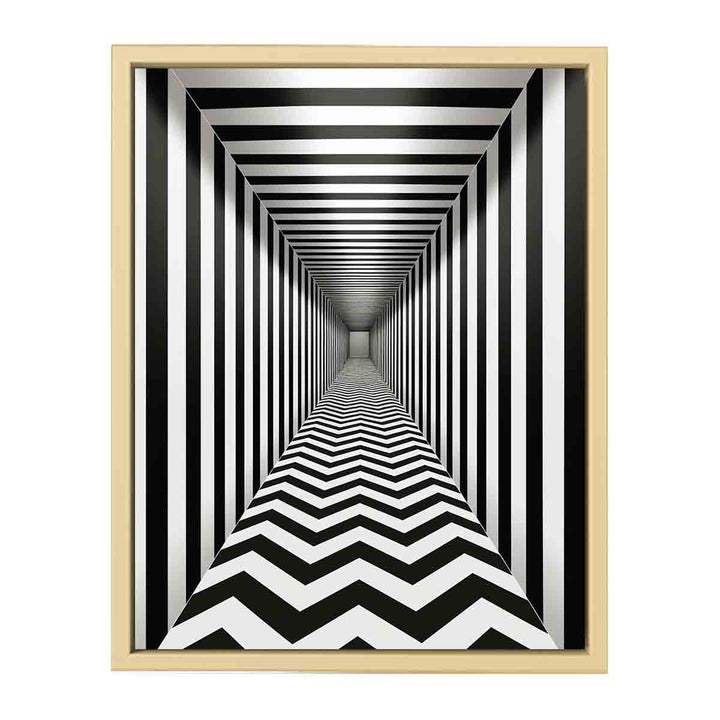 Modern  Art Originals Illusion framed Print