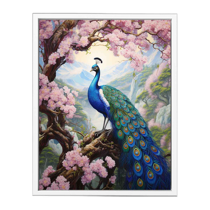 Peacock Art Print  Painting