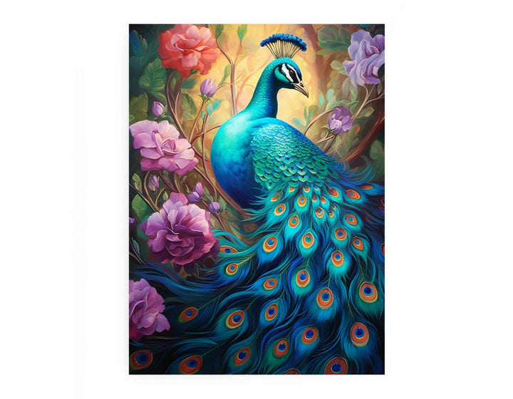 Peacock Poster Print