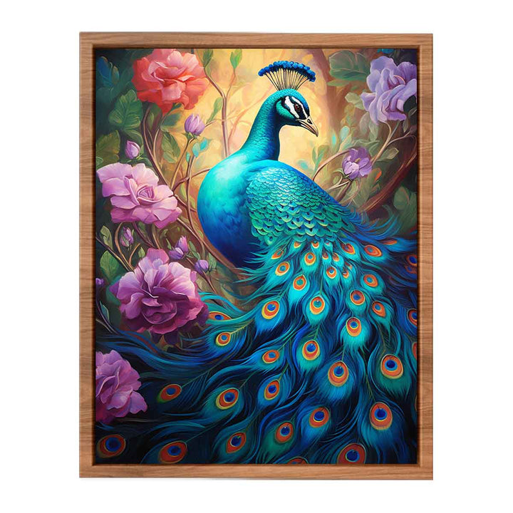 Peacock Poster Print  Painting