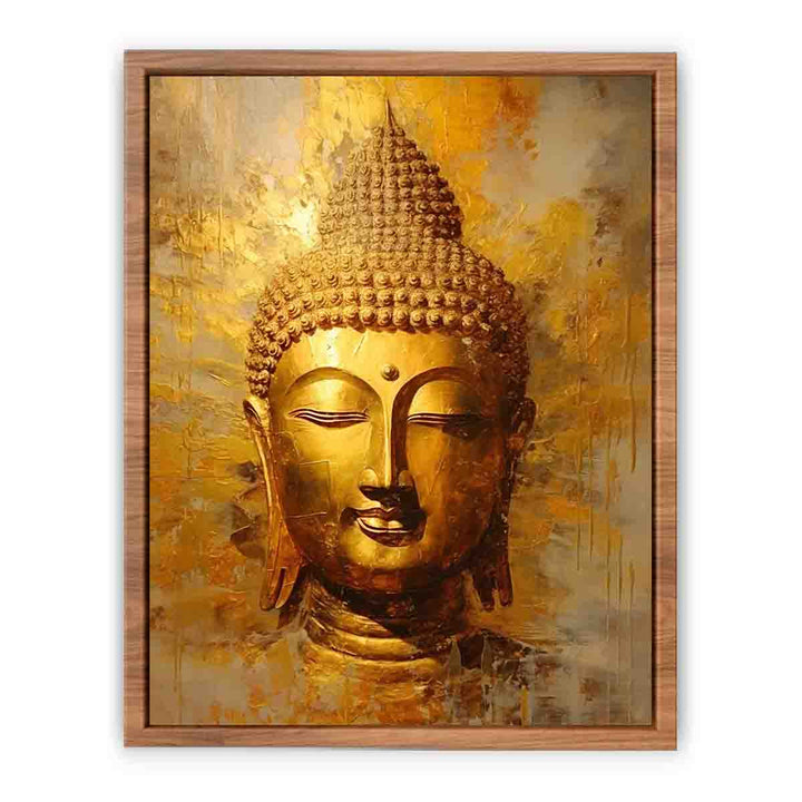 Buddha Gold Art Print  Painting