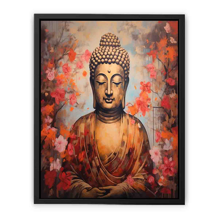 Buddha Vinatge Art  canvas Print