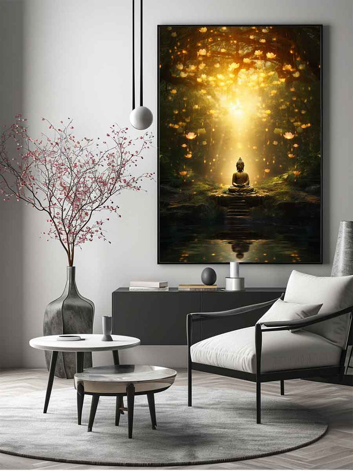 Buddha Meditation  Art Print