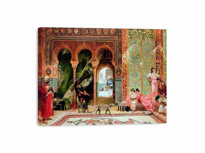 A Royal Palace in Morocco Canvas Print