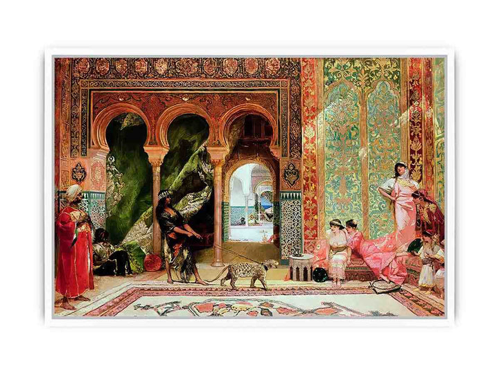 A Royal Palace in Morocco Framed Print