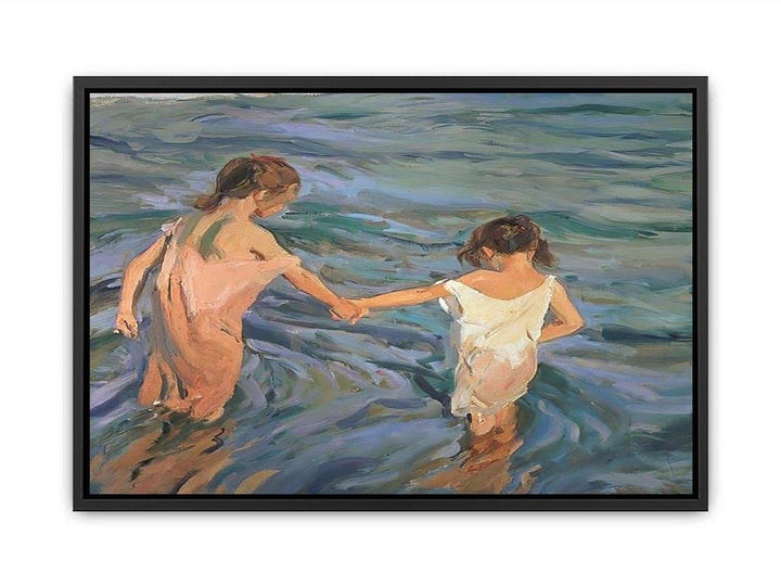 Children in the Sea, 1909  Painting