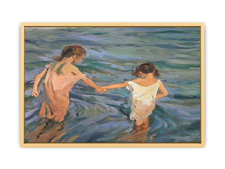 Children in the Sea, 1909 Streched canvas