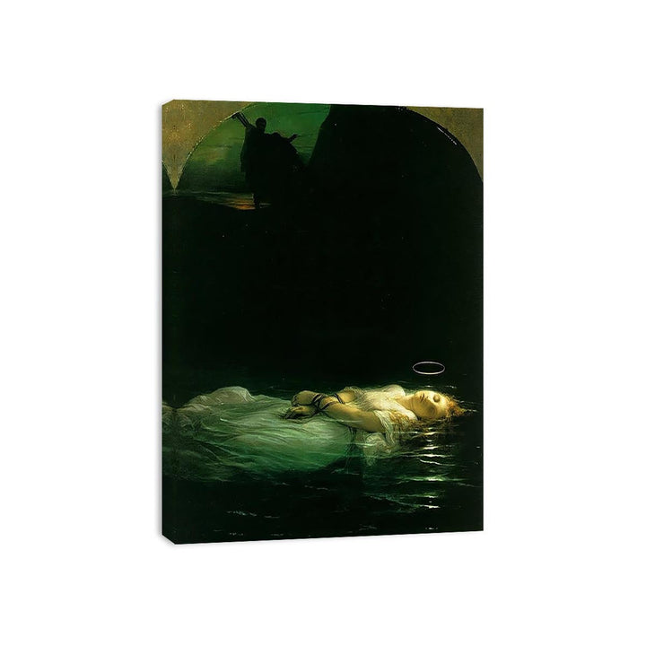 The Young Martyr Canvas Print