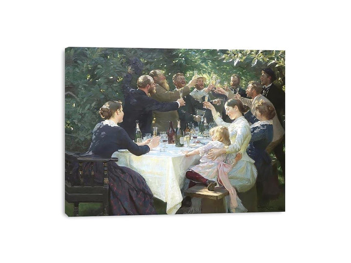 Hip Hip Hurrah Artists Party at Skagen Canvas Print