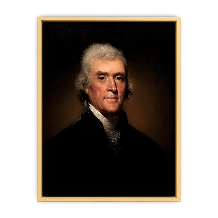 Portrait of Thomas Jefferson Streched canvas