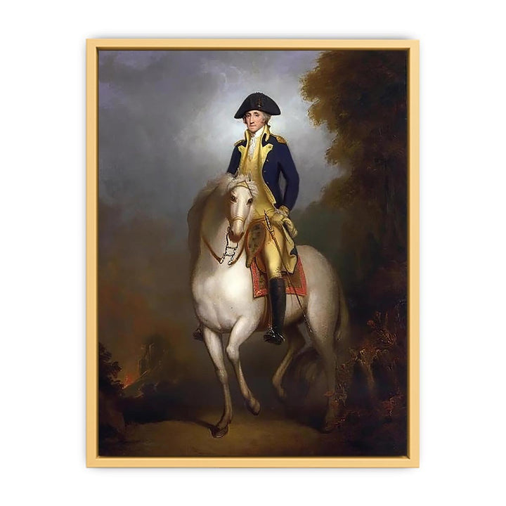 Equestrian Portrait of George Washington Streched canvas