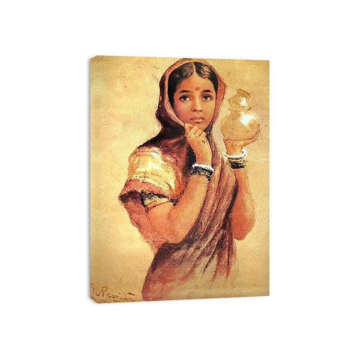 The Milkmaid Canvas Print