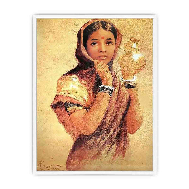 The Milkmaid Framed Print