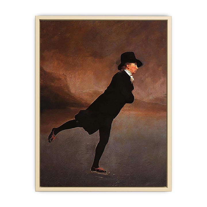 The Reverend Robert Walker skating on Duddingston Loch, 1795  Art Print